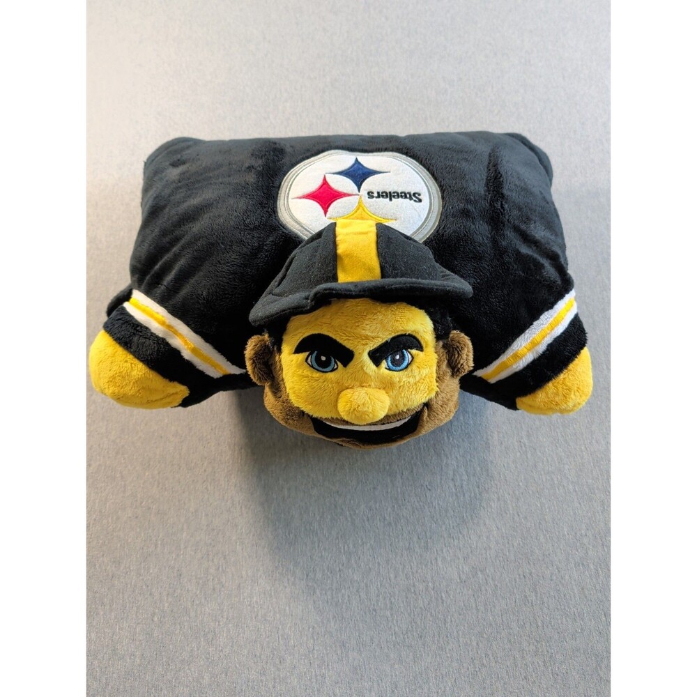 LARGE 20" PITTSBURGH STEELERS PILLOW PET - FOR THE NFL Football FAN! 2009 Clean